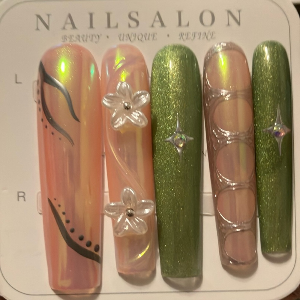 Elegant XL Nail Set